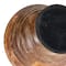 Hello Honey® 9.75" Ridged Mango Wood Footed Bowl